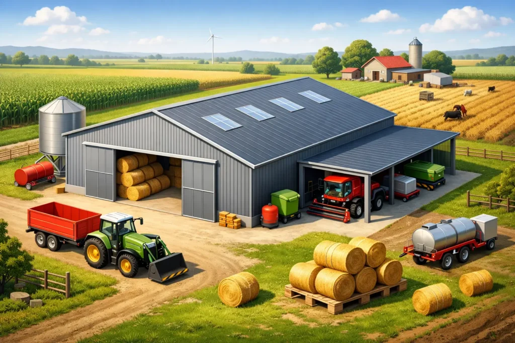 Stahlhalle Landwirtschaft kaufen - worauf achten?